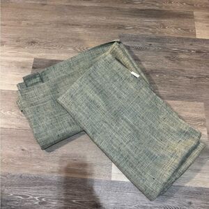 Set of 2 Crate and Barrel Window Curtain Panels